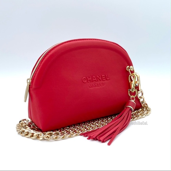 Chanel Beauty Crossbody Cosmetic Bag Pouch - Picture 3 of 8